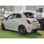 FIAT 500 Custom Wheel / Tire / TPMS Package by Magneti Marelli - Matte Black Finish - 7x17" / Federal Tires 